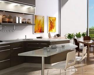 Renders Cocina Estar de departamento Duplex Renders Cocina Estar de departamento Duplex