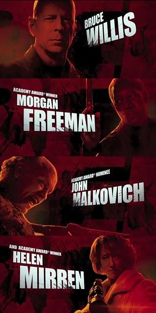Sorprendente trailer de Red con Bruce Willis y Morgan Freeman