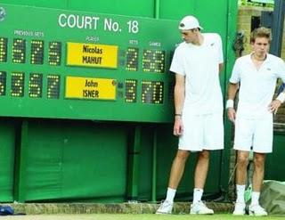 Isner gana el partido más largo de la historia del tenis Isner gana el partido más largo de la historia del tenis