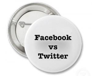 Facebook vs Twitter