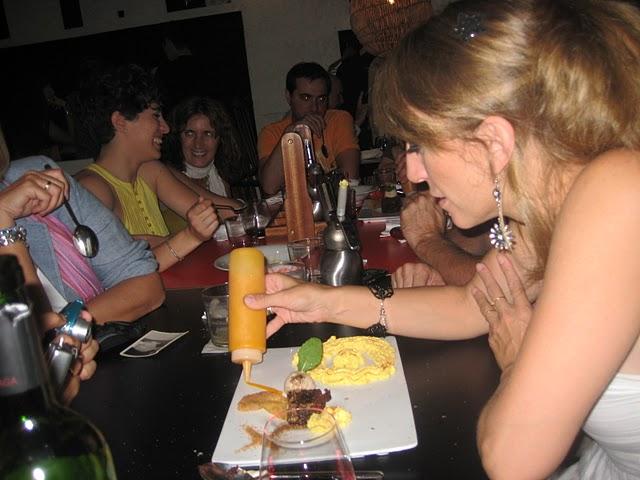 Cata y cena en el nuevo bar de canal cocina en Madrid