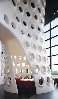 Honeycomb, restaurante en China.