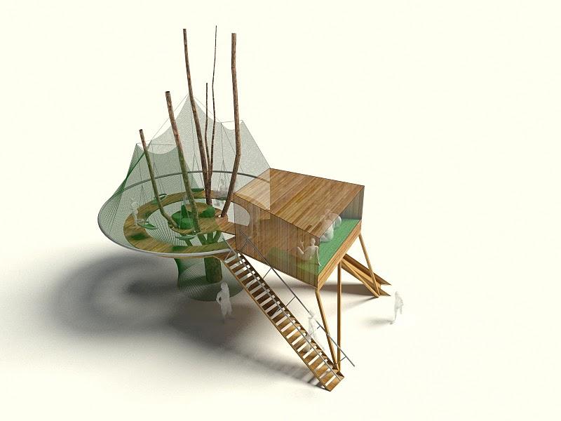 Boceto de la casa en el árbol G. Versión 1.0. Boceto de la casa en el árbol G. Versión 1.0.