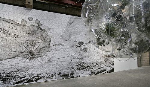 Jardines voladores. Tomas Saraceno. Jardines voladores. Tomas Saraceno.