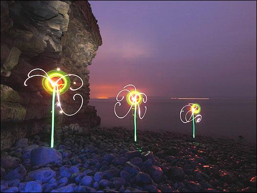 Cuando la ILUMINACIÓN se transforma en ARTE URBANO Foto: Michael Bosanko