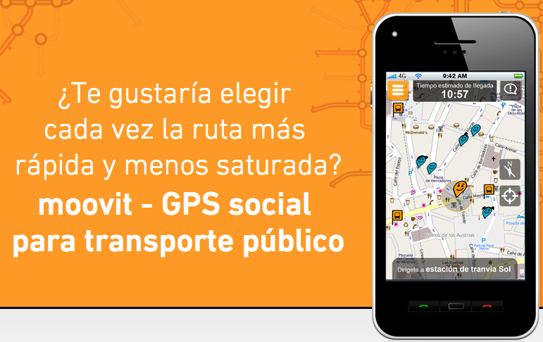 Moovit revolucionará el transporte público