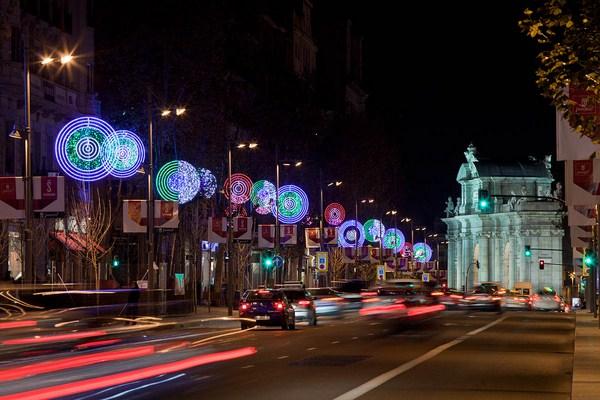 Teresa Sapey ilumina la Navidad de Madrid