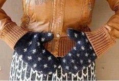 Cómo hacer unos guantes con un viejo jersey Cómo hacer unos guantes con un viejo jersey