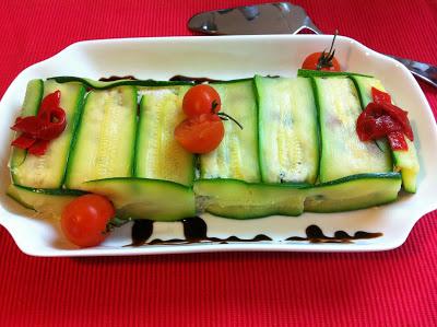 Terrina De Pollo Con Calabacín Y Pimiento Terrina De Pollo Con Calabacín Y Pimiento