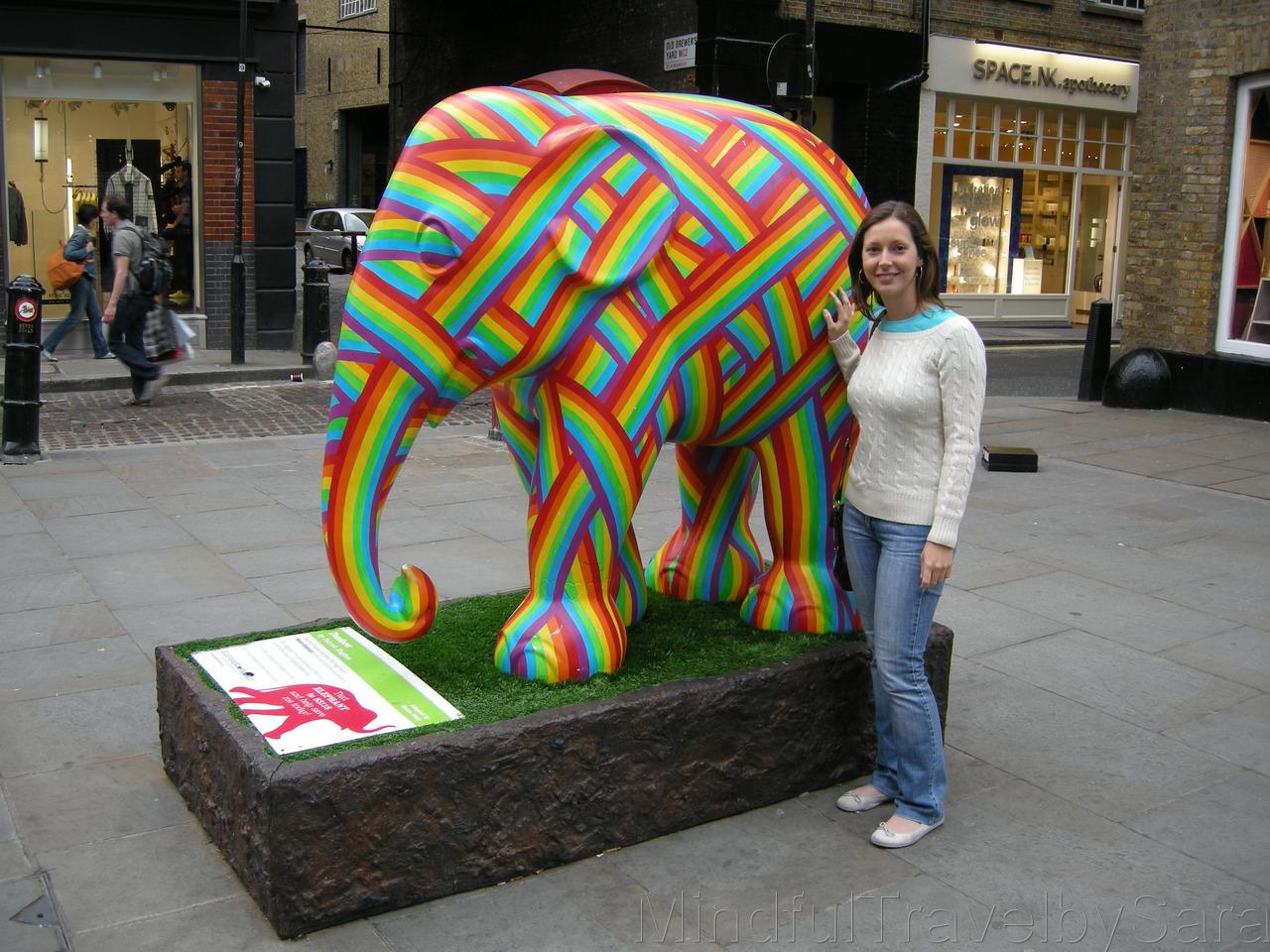 Buscando elefantes en Londres