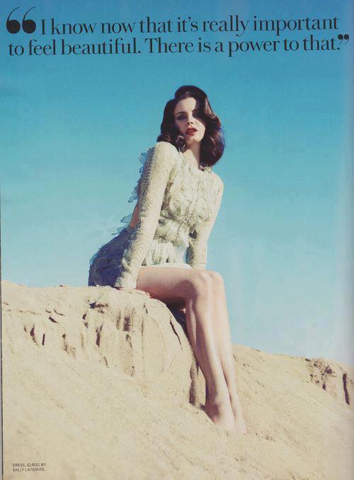 Lana del Rey para Fashion Magazine Canadá