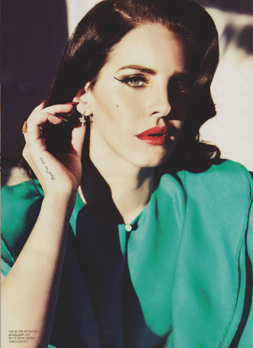 Lana del Rey para Fashion Magazine Canadá