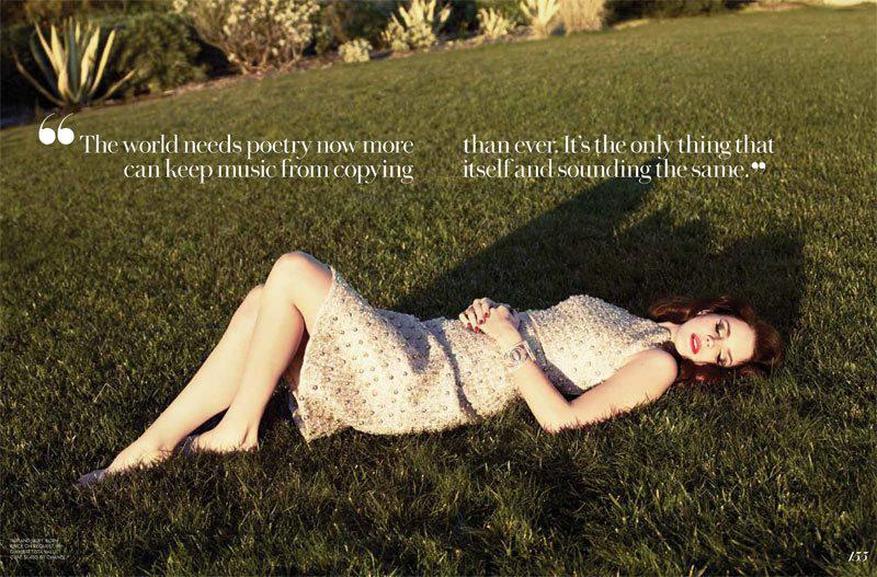 Lana del Rey para Fashion Magazine Canadá