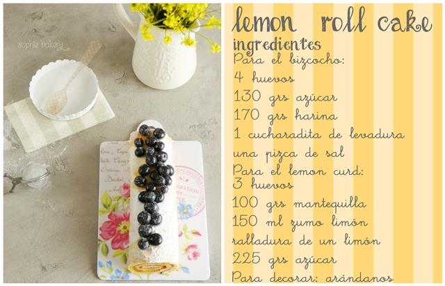 LEMON ROLL CAKE: Un rollo de limón muy veraniego LEMON ROLL CAKE: Un rollo de limón muy veraniego