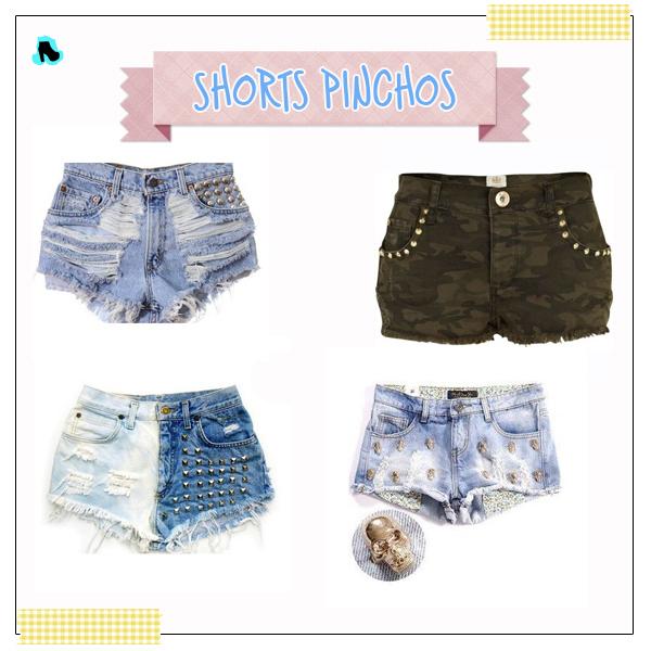 SHORT TENDENCIAS shorts pinchos