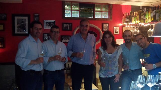 Disfrutando del WORLD SHERRY DAY en The Wine Room