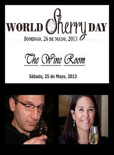 Disfrutando del WORLD SHERRY DAY en The Wine Room