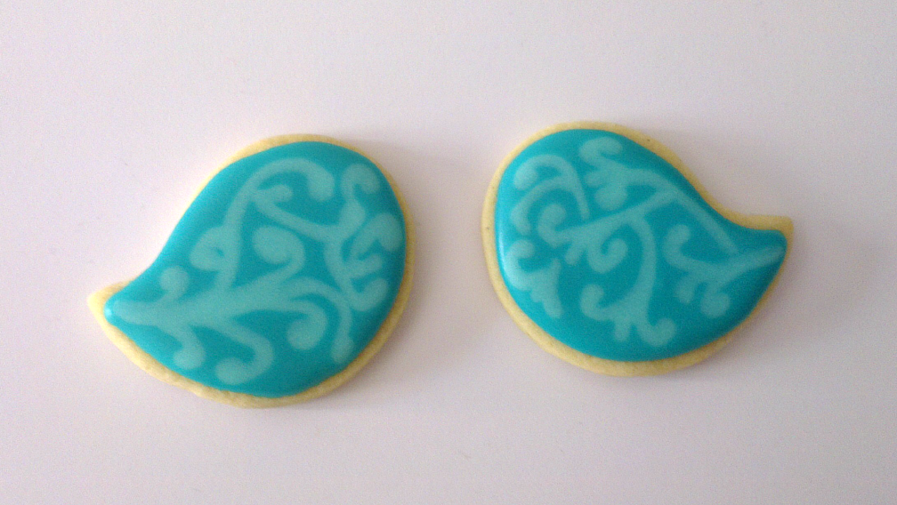 ♥ Galletas decoradas con filigranas usando wet on wet ♥ Galletas decoradas con filigranas usando wet on wet