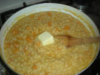 RISOTTO ALLA ZUCCA / risotto de calabaza