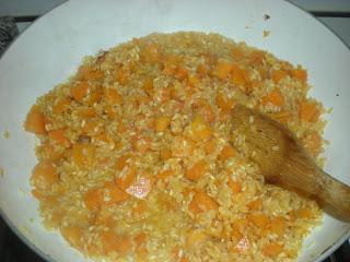 RISOTTO ALLA ZUCCA / risotto de calabaza