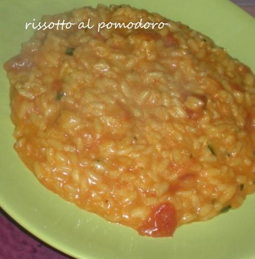 RISSOTTO AL POMODORO / arroz con tomate