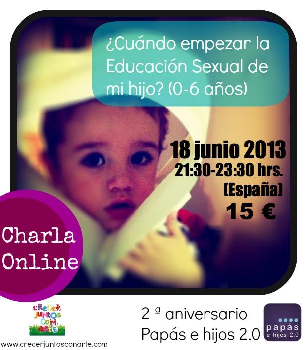 Educación sexual infantil: Apúntate a la Charla Online ¿Cuándo empezar la educación sexual infantil? educación sexual infantil