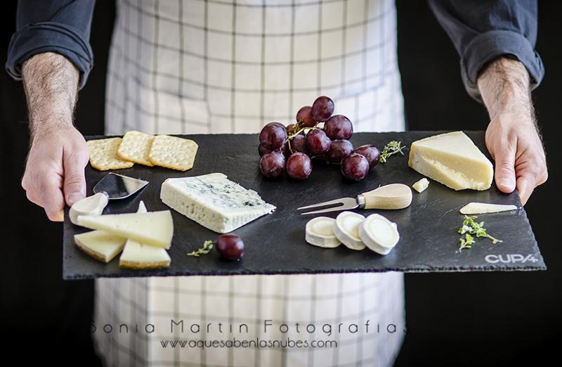 Platos de pizarra y algo más… Tabla quesos