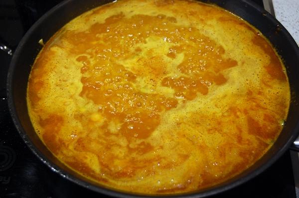 Fideuá de berberechos paso a paso Fideuá de berberechos paso a paso