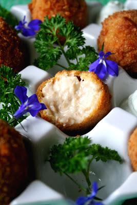 Croquetas de setas con alioli veraniego Croquetas de setas con alioli veraniego