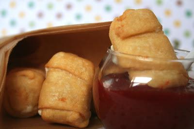 Tequeños con mermelada de chiles Tequeños con mermelada de chiles