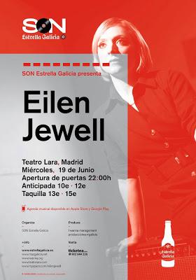 EILEN JEWELL, Gira Española 2013.