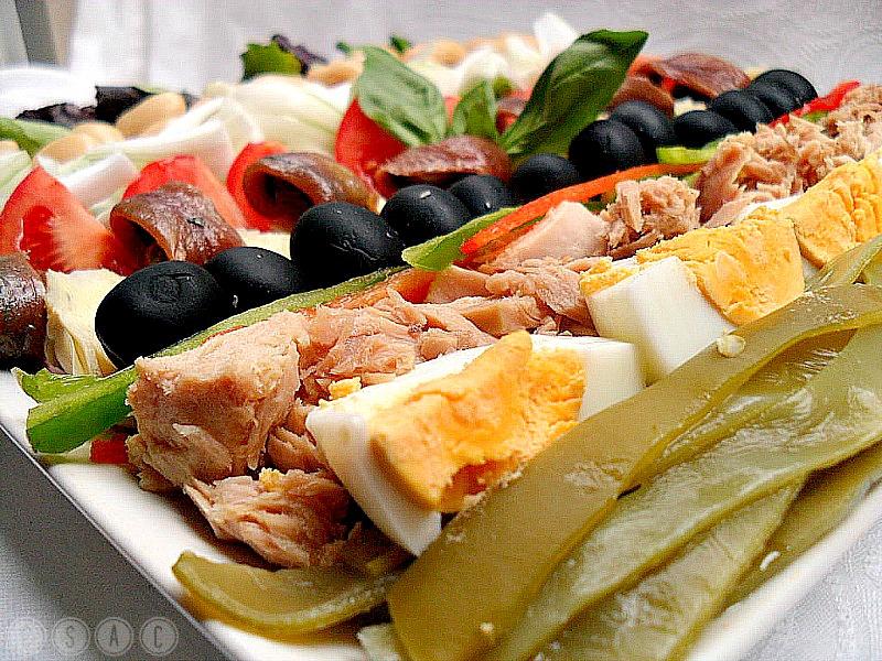 Ensalada Niçoise o Nizarda Ensalada Niçoise o Nizarda