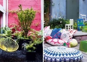 plantas y cojines para exterior Prepara tu terraza para el verano