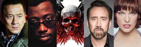 Nicolas Cage, Jackie Chan, Wesley Snipes y Milla Jovovich estarán en 'Los Mercenarios 3' Nicolas Cage, Jackie Chan, Wesley Snipes y Milla Jovovich estarán en 'Los Mercenarios 3'