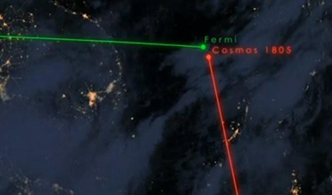 Satélite Fermi escapó a una colisión Satélite Fermi escapó a una colisión