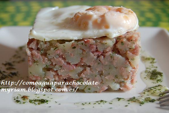 BUTIFARRA CON PATATAS Y HUEVO BUTIFARRA CON PATATAS Y HUEVO