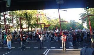 Protestas en muchas ciudades europeas contra la Troika