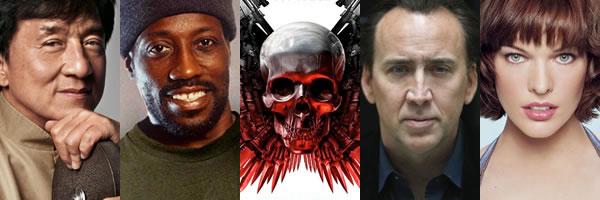 Jackie Chan, Nicolas Cage, Wesley Snipes y Milla Jovovich Estaran En The Expendables 3 Jackie Chan, Nicolas Cage, Wesley Snipes y Milla Jovovich Estaran En The Expendables 3