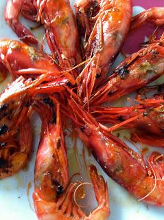 GAMBAS DE PALAMÓS A LA PLANCHA GAMBAS DE PALAMÓS A LA PLANCHA