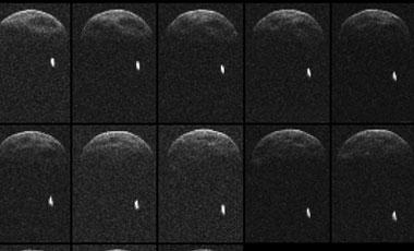 Paso de asteroide QE2 se transforma en hito para radares de la Nasa