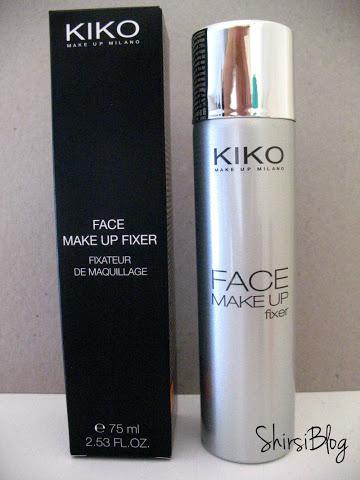 KIKO: Face Make Up Fixer y esmaltes de uñas 356 y 240
