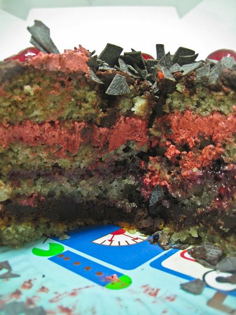 MINILAYER CAKE DE FRUTAS DEL BOSQUE, FRAMBUESA Y CHOCOLATE