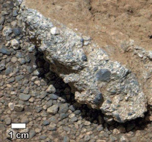 Antiguo curso fluvial en Marte Antiguo curso fluvial en Marte