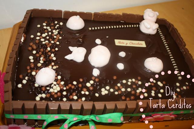 Tarta de cerditos Tarta de cerditos