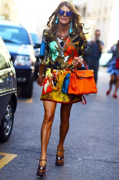 La falda de las celebrities La falda de las celebrities