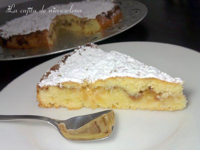 Pastel sueco de manzana y almendra Pastel sueco de manzana y almendra