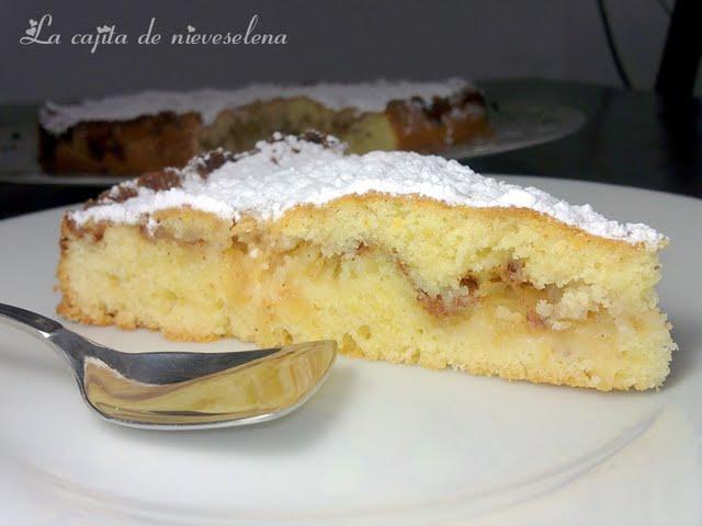 Pastel sueco de manzana y almendra Pastel sueco de manzana y almendra