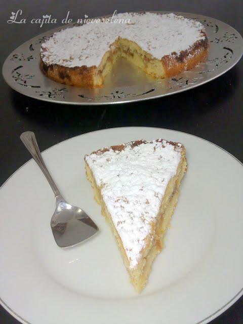 Pastel sueco de manzana y almendra Pastel sueco de manzana y almendra