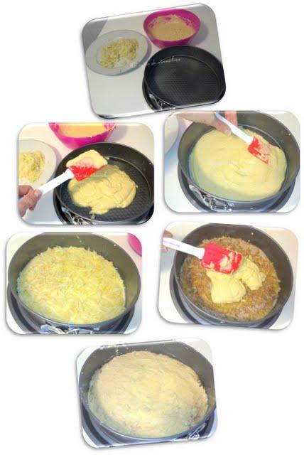 Pastel sueco de manzana y almendra Pastel sueco de manzana y almendra