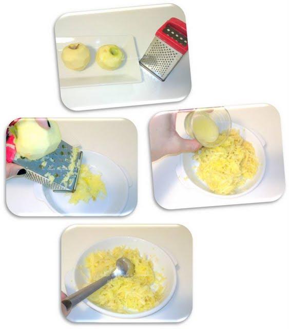 Pastel sueco de manzana y almendra Pastel sueco de manzana y almendra
